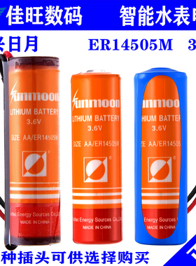 智能水表电池日月AA/ER14505M3.6V锂电池巡更棒流量计燃气冷水表
