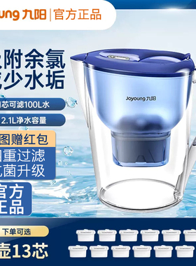 九阳净水壶B05E家用净水器厨房自来水过滤器大容量滤水壶净水杯