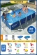 4,0 метра [Play Water Package+Filter Pump+Gaibu+Di Clate] Super Logle Clip net