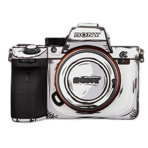 美本堂 适用于索尼A7M4\M3\R5相机保护贴膜SONY A74机身贴纸 A7S3\A7M2\FX30 2D版贴皮3M