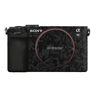 美本堂 适用于索尼A7C二代相机保护贴膜SONY A7CR机身贴纸a7c2皮纹贴皮磨砂迷彩3M