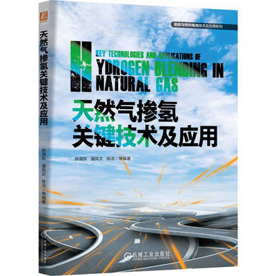 天然气掺氢关键技术及应用 徐海东 潘凤文 徐洁 双碳 天然气融合发展 能源管理 终端燃烧器 管网输送 机工社