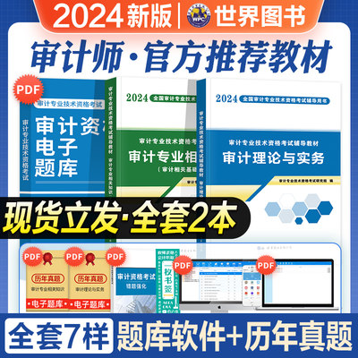 2024年新版审计师教材