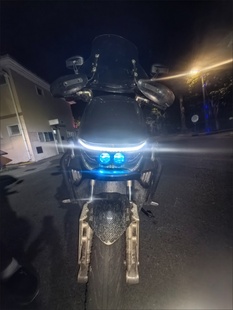 电动车F60S大灯总成金箭F850TS车灯F60TS矩阵透镜LED激光APP蓝牙