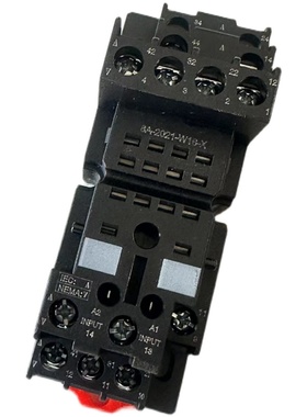 施耐德继电器底座RXZE2M114混合式底座4NO+4NC螺钉端子插拔式底座