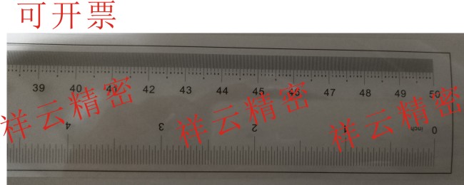 特价高精菲林尺 污点规 点规线规角度规 伤痕异物比对卡 透明软尺