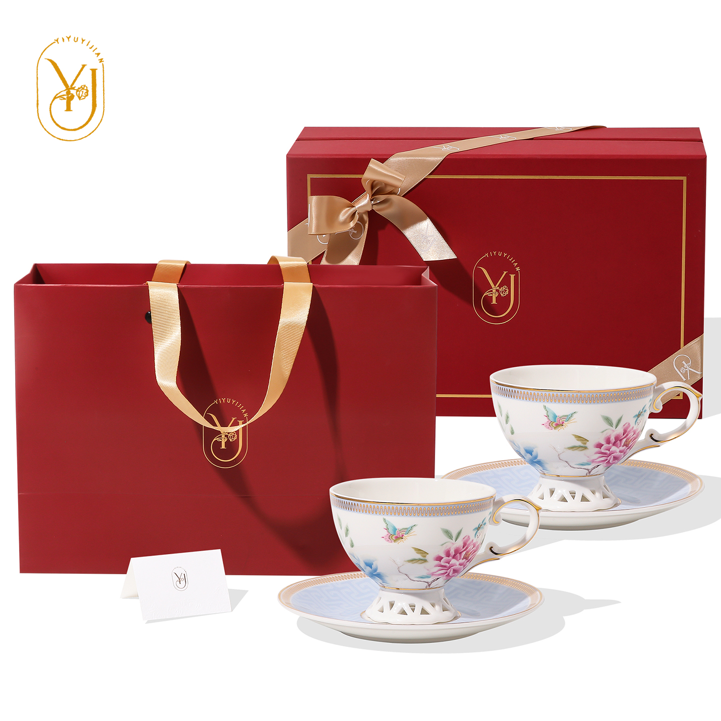 一遇一见骨瓷咖啡杯套装