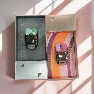 星巴克 Lofree 鼠标 洛斐联名款台式电脑可爱卡通女生款无线蓝牙