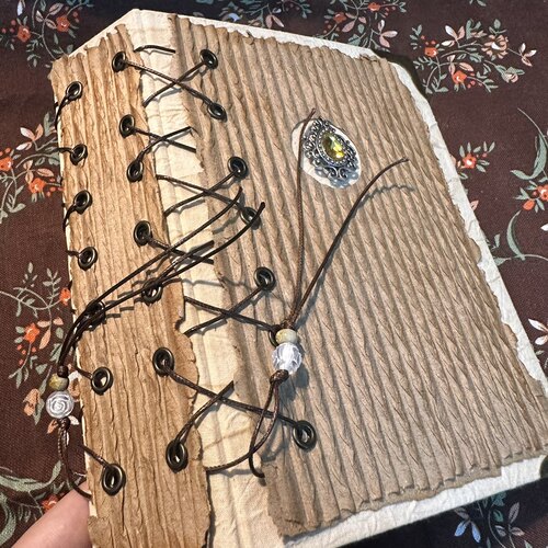 【复刻本】junk journal 绑带元素成品手帐本纯书写拼贴本