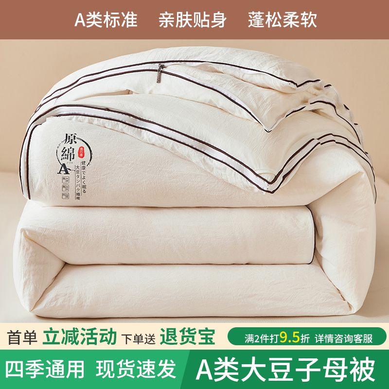 大豆纤维二合一子母被冬被