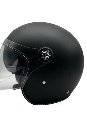 ECE22.06亚黑内镜半盔头盔电动车头盔个性四季半盔成人