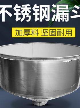 沈阳磨浆机 不锈钢大漏斗 特大下料斗 山友腾蝴蝶浆渣分离机配件