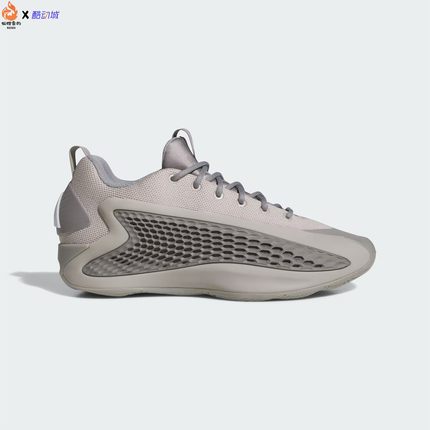 阿迪达斯Adidas EDWARDS 1 LOW 华子1代酷灰低帮男子篮球鞋JS1775