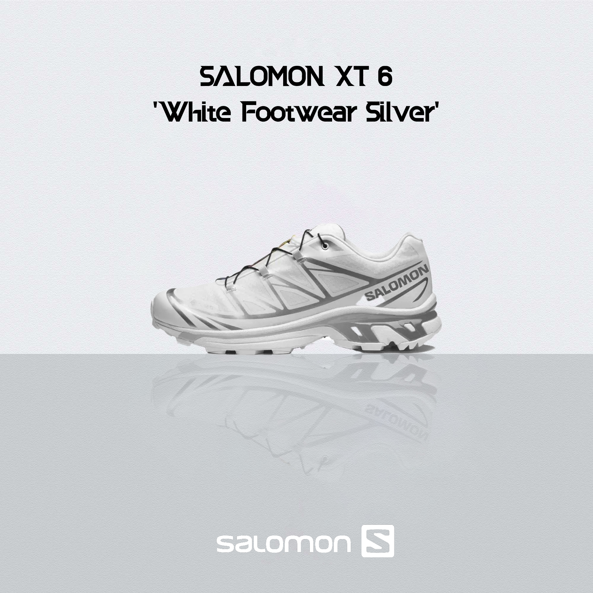 SALOMON萨洛蒙 XT-6 GTX 舒适轻盈防水低帮跑步鞋男女米白 475811