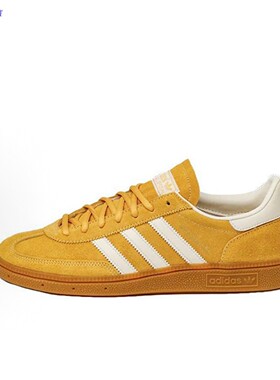 adidas originals HANDBALL SPEZIAL黄色男女同款低帮 板鞋IF7088