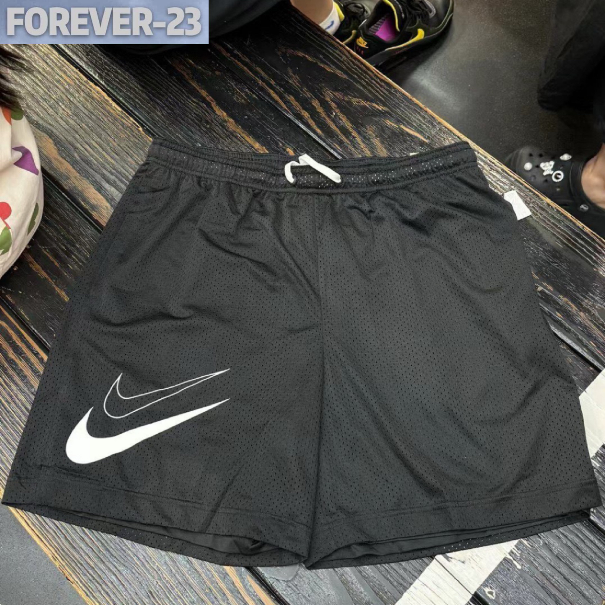 Nike耐克 男子夏季新款双钩透气速干篮球运动休闲短裤 FN3038-010