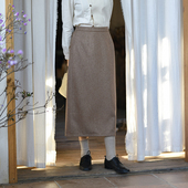 凛霜 24QDC 114 前世今生简约百搭过膝直身端庄半身裙