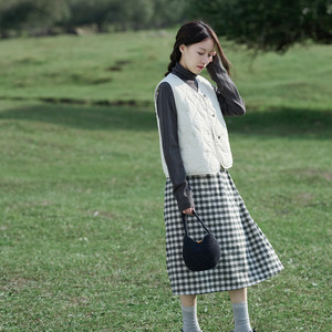 日常随身羊毛针织手提小包