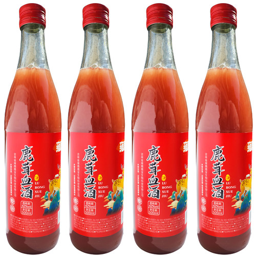 雍鹿42度鹿茸血酒500ml玻璃瓶装