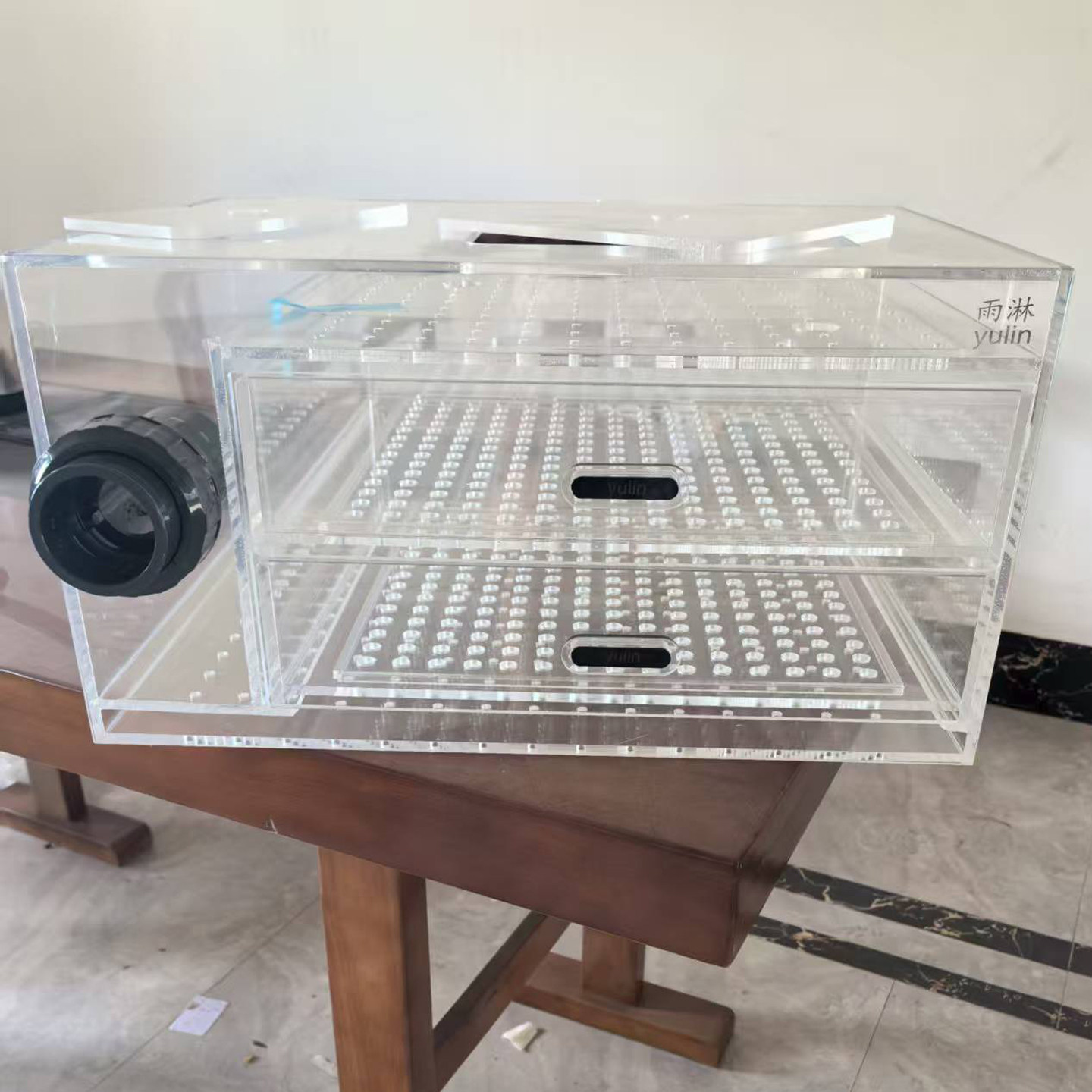 翻水仓亚克力抽屉雨淋干湿分离盒定制鱼缸底滤过滤盒滴流盒,宠物/宠物食品及用品,桌面缸,淘宝优惠券,粉丝福利购,淘宝优惠卷