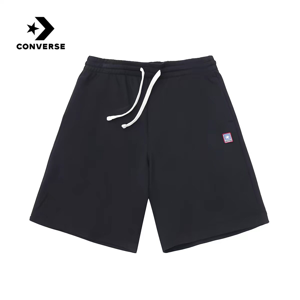 Converse匡威2026夏新品男子运动裤休闲透气针织短裤 MCJ788-023