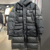 正品 A02 A01 Converse匡威冬加厚男女长款 连帽保暖羽绒服10021974