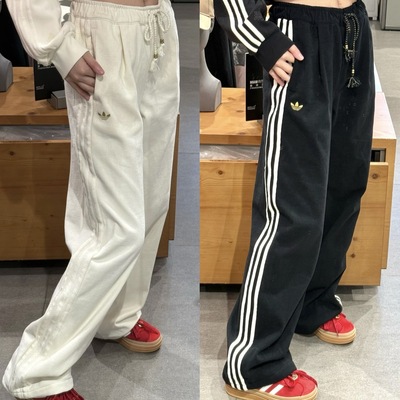 Adidas三叶草26年马年新年款女子运动长裤可束脚KT3138 KT3139