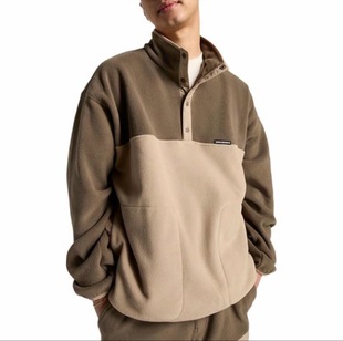 摇粒绒上衣半高领卫衣10025612 男女同款 A04 Converse匡威 正品