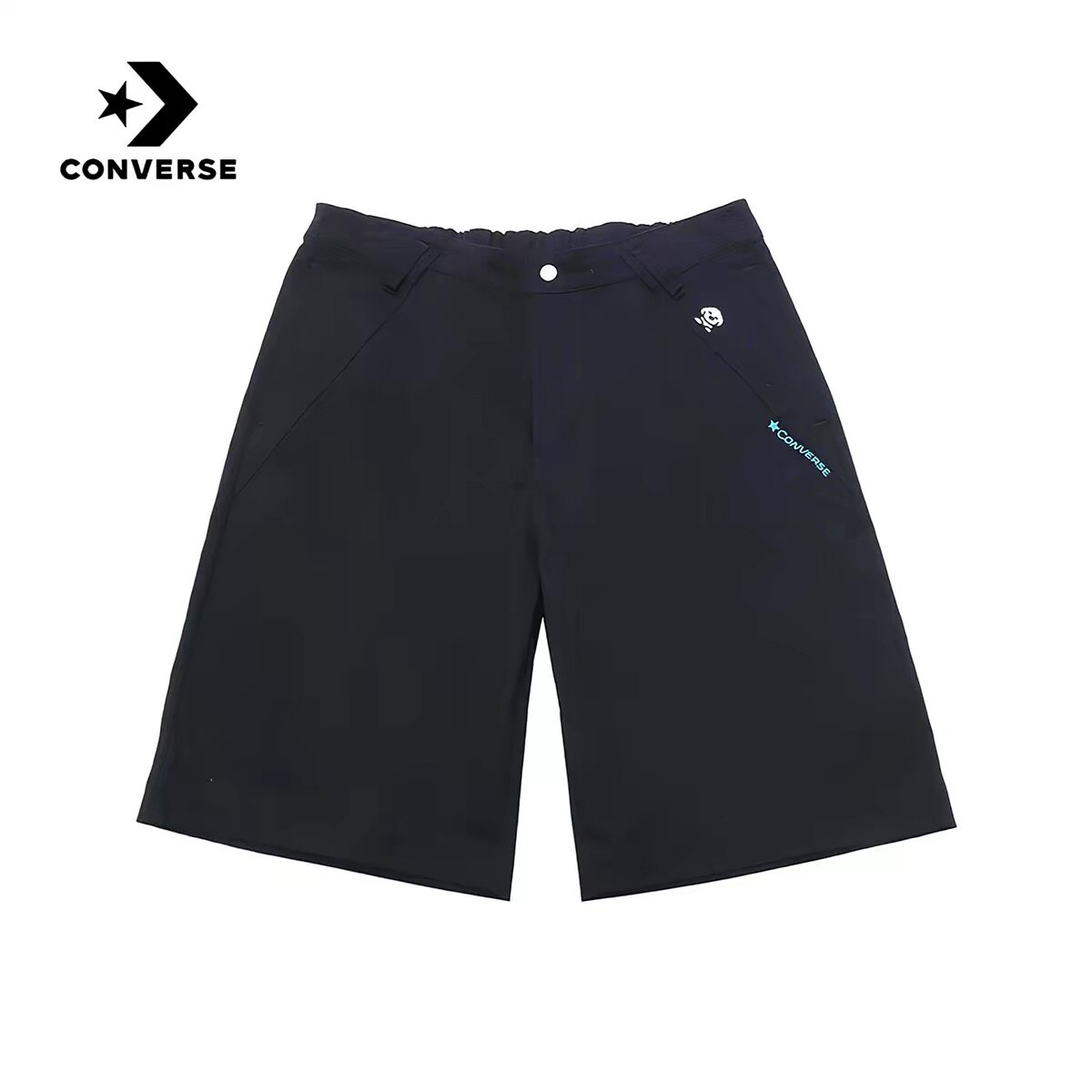 Converse匡威2026夏男士休闲运动宽松透气时尚梭织短裤MCK180-023