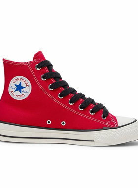 Converse匡威 26春男女同款红色经典流星复古高帮帆布鞋 A17826C