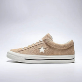 Converse匡威 ONE STAR卡其色反绒皮低帮休闲鞋 正品 板鞋 A17736C