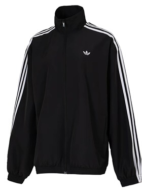 Adidas三叶草26年春季女子FIREBIRD运动宽松梭织外套长袖KD2894