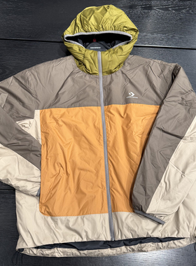 正品CONVERSE匡威秋冬男复古工装风休闲连帽棉服外套10026726-A02