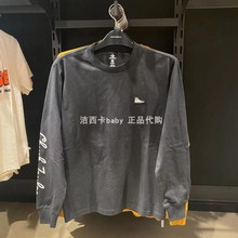 帆布鞋 小鞋 子刺绣长袖 正品 A01 男款 T恤10020536 A02 匡威converse