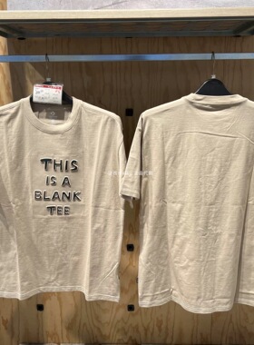 converse匡威夏季中性款立体字母宽松版短袖t恤 10025873-A03