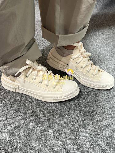 匡威解构低帮帆布鞋男女款
