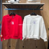 CONVERSE匡威 兔年限定女刺绣图案卫衣长袖 10025508 正品 A01 A03