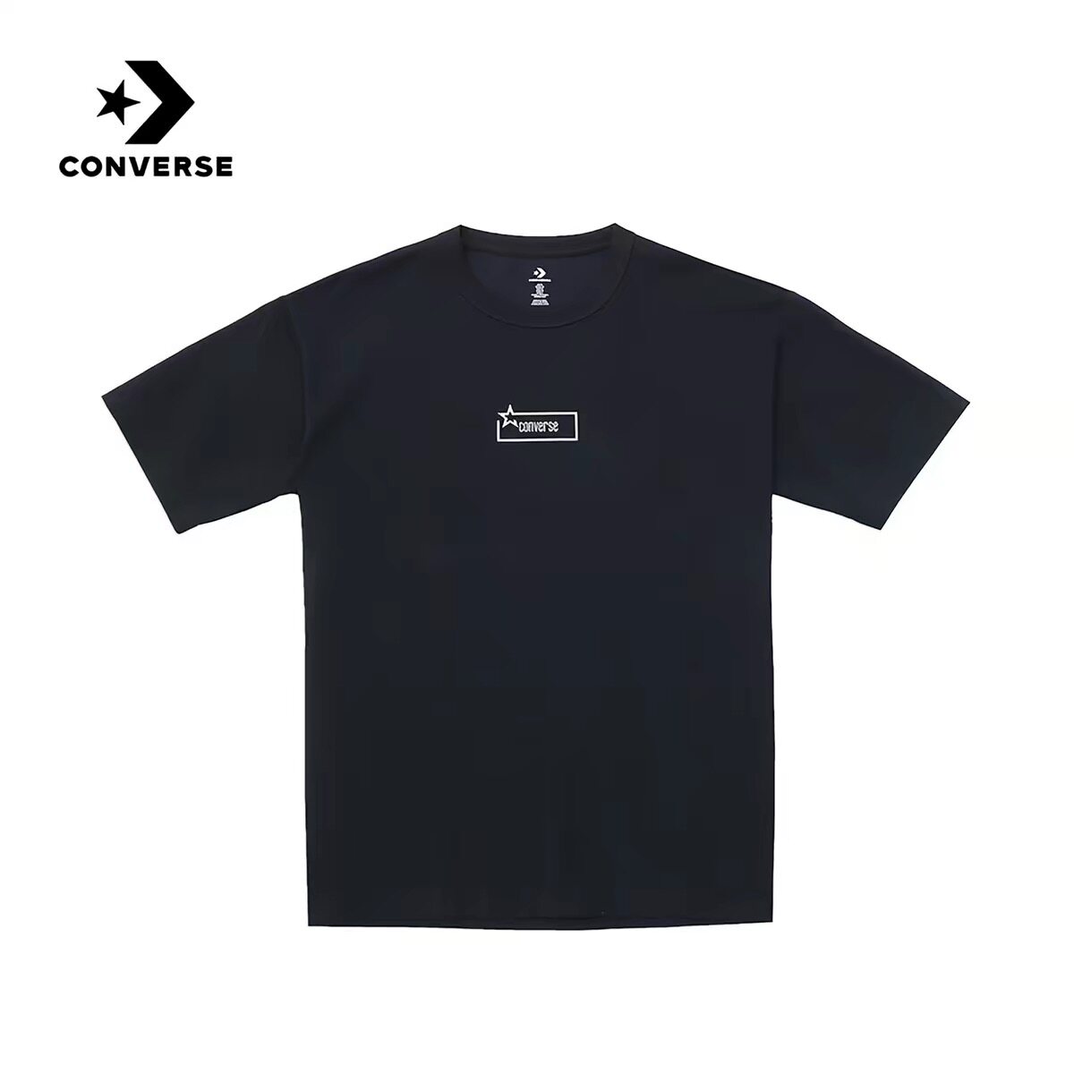 Converse匡威2026夏男士运动休闲圆领宽松舒适短袖T恤 MCJ785-023