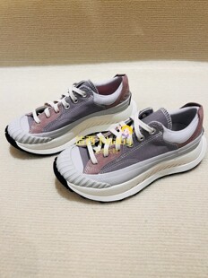 Converse匡威Chuck70AT-CX男女机能风厚底休闲鞋 灰紫色A07447C