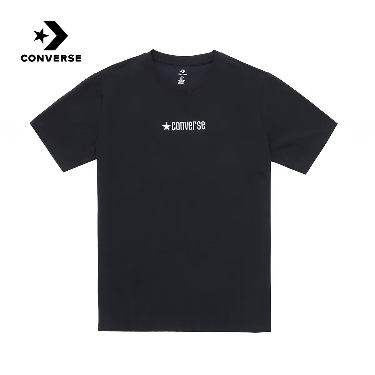 Converse匡威26夏情侣款休闲运动时尚百搭圆领短袖T恤 UCJ782-023