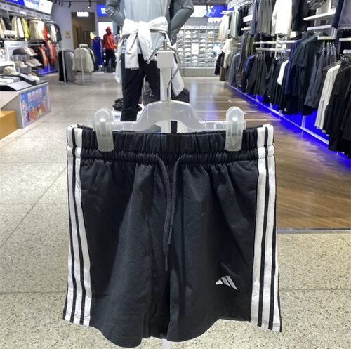 阿迪达斯女子针织透气宽松跑步健身运动训练短裤JY8574 JD0913