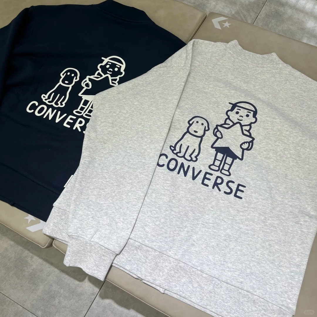 正品CONVERSE匡威 男女Noritake联名针织开衫外套UCJ101-GGN-695,运动服/休闲服装,运动茄克/外套,淘宝优惠券,粉丝福利购,淘宝优惠卷
