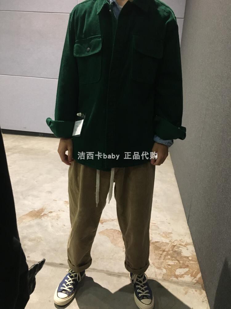 컨버스 남성 코듀로이 우븐 자켓 셔츠 자켓 10019954-A06-A11-A10