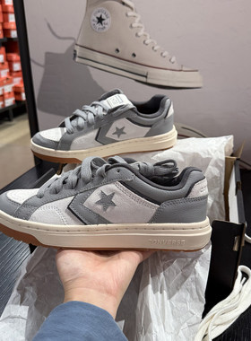 正品CONVERSE匡威Pro Blaze皮质拼接男女低帮滑板鞋A14246C