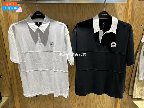 匡威短袖男款撞色T恤卫衣