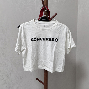 T恤10021656 黄点污渍女子圆领印花短袖 A05 Converse匡威特价 正品