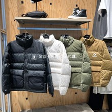 正品匡威 男子冬季立领保暖经典短款羽绒服10023755-A01-A02-A03