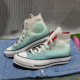 CONVERSE匡威1970s虎年生肖限定浅薄荷绿高帮帆布鞋 173127C