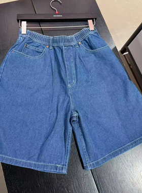 匡威Converse夏季男子运动休闲透气舒适牛仔梭织短裤10026507-A01