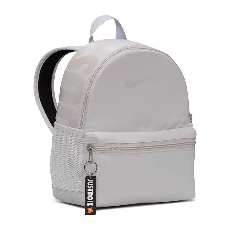 耐克NIKE学生书包新款镭射LOGO小奶包迷你儿童双肩包 DR6091-078
